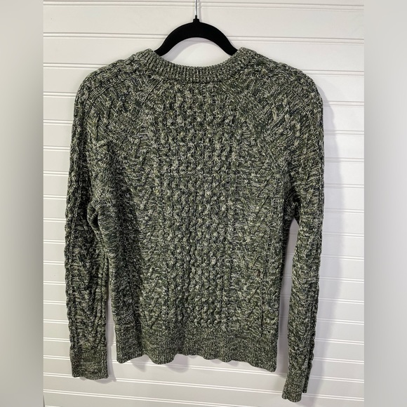 GAP Green Chunky Knitted Sweater Medium Womens - Picture 3 of 4